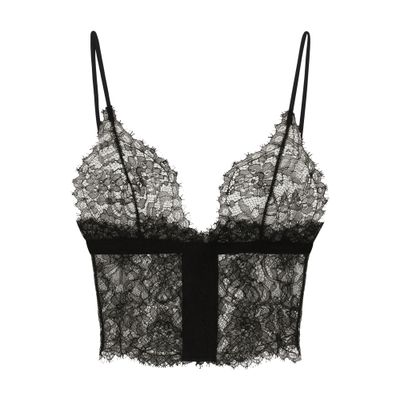 Dolce & Gabbana Triangle lace bralette