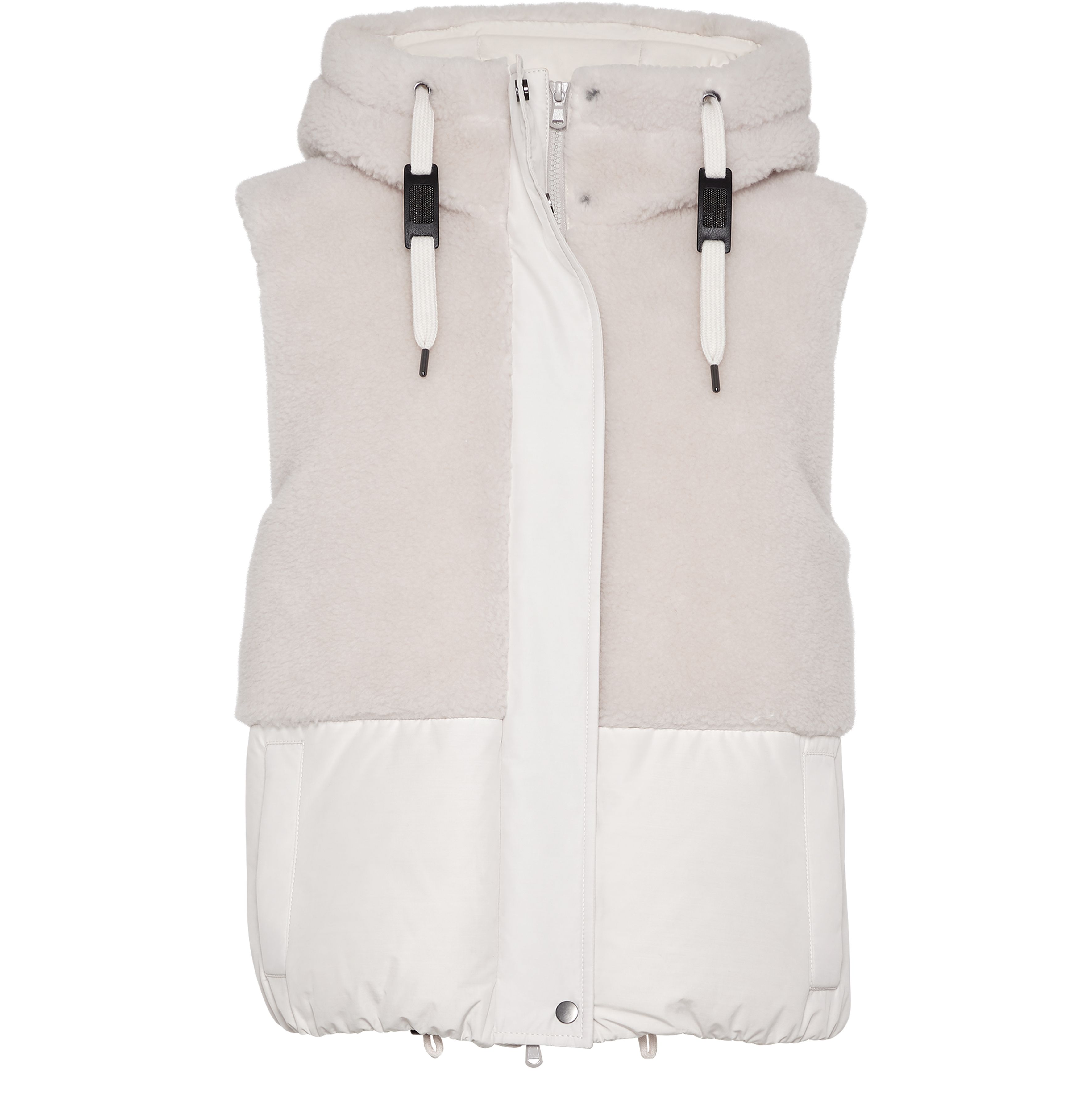 Brunello Cucinelli Sleeveless puffer jacket