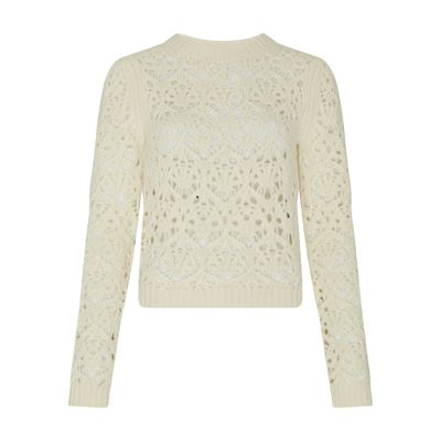 Chloé Embroidered wool sweater