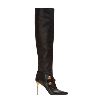 Balmain Alma leather boots