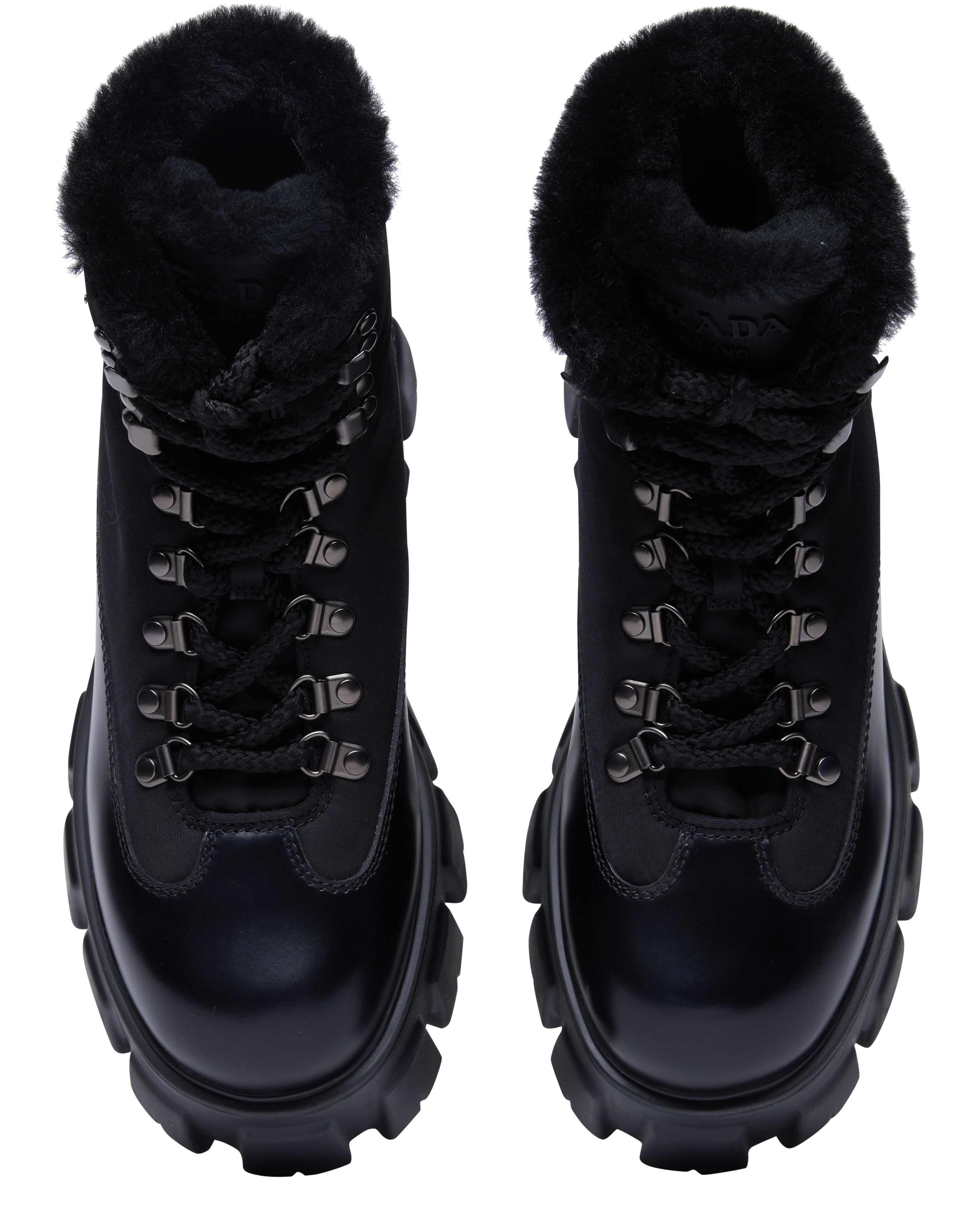 Prada Lined boots