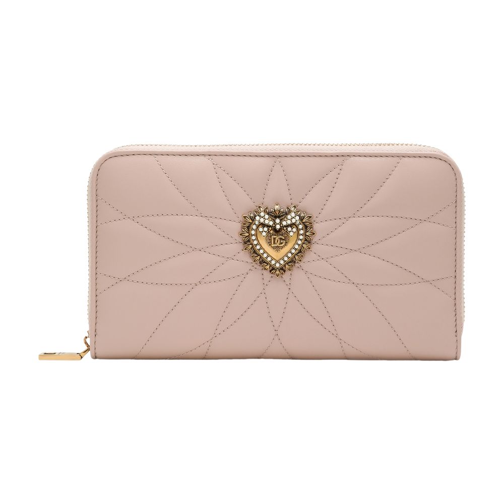 Dolce & Gabbana Zip-around devotion wallet