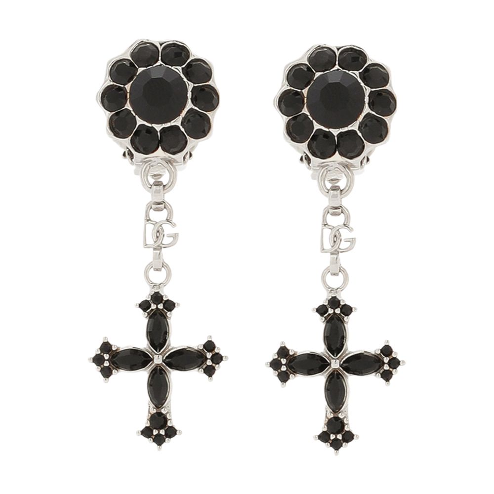 Dolce & Gabbana Drop earrings with crosses