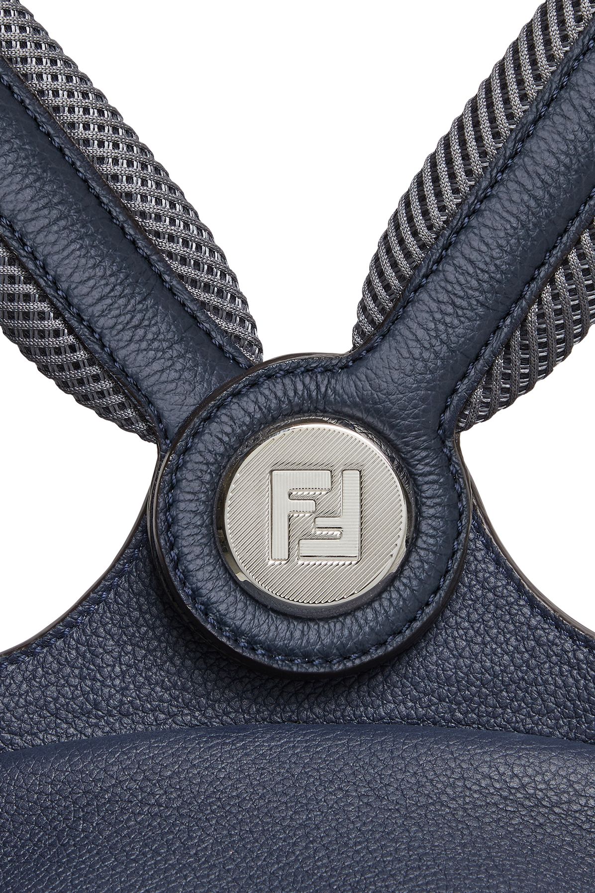 FENDI Dark leather backpack