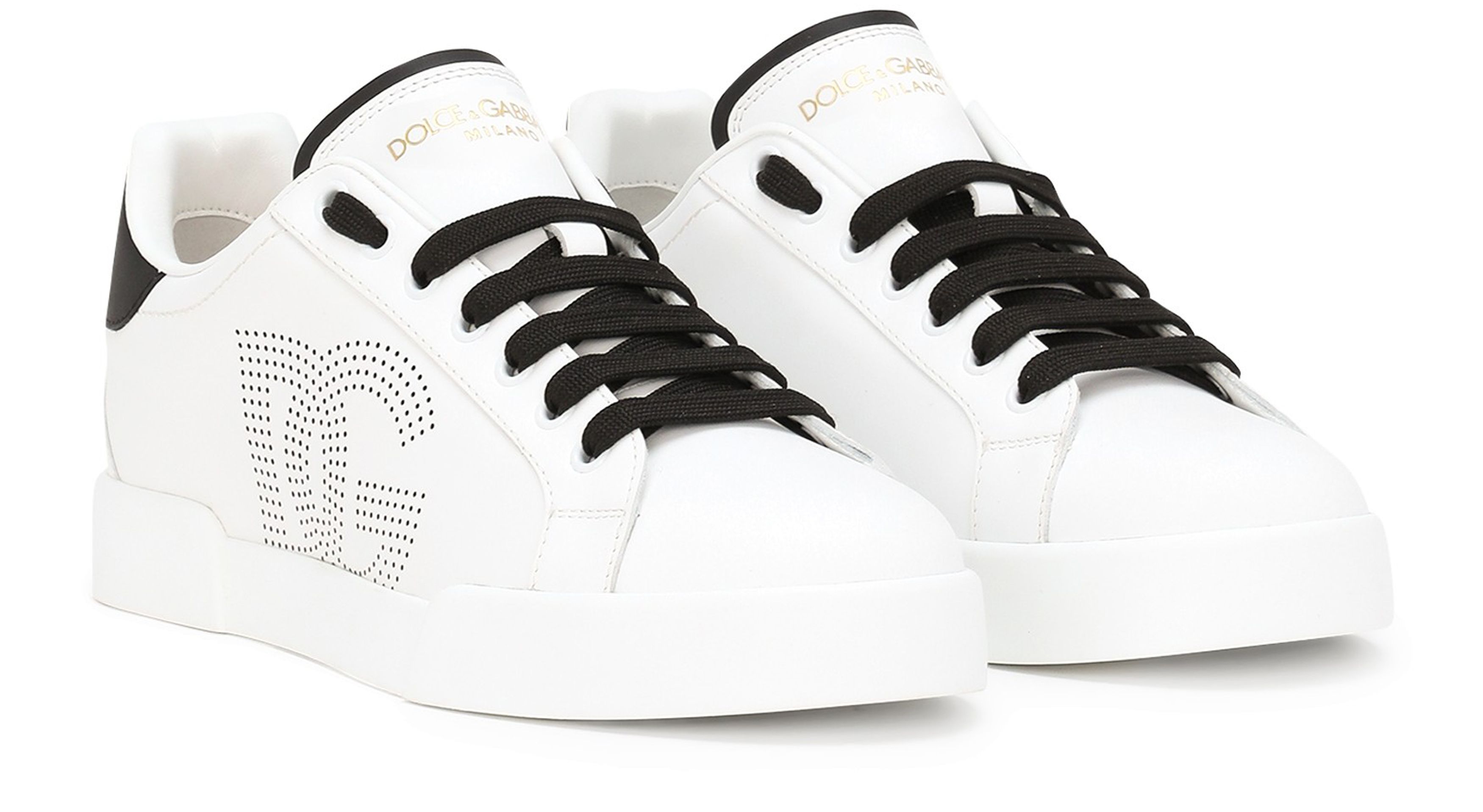 Dolce & Gabbana Portofino calfskin sneakers