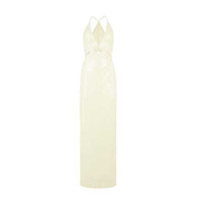  Galvanized Prism Dress - Buttermilk