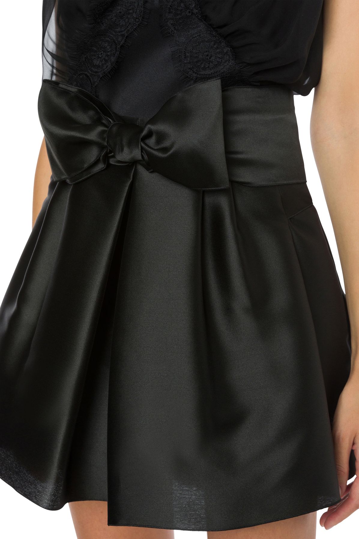 Alberta Ferretti Mikado skort with bow