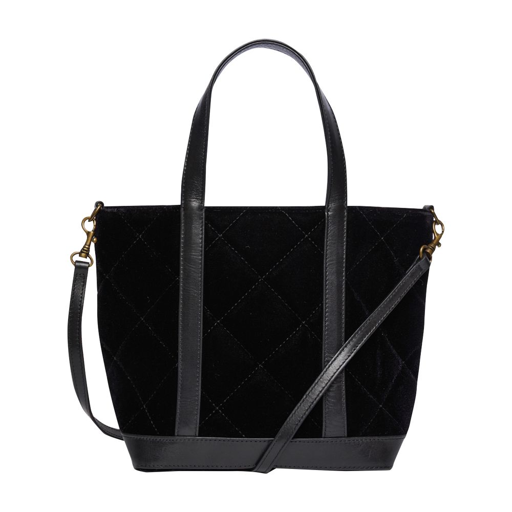  Velvet padded S tote bag