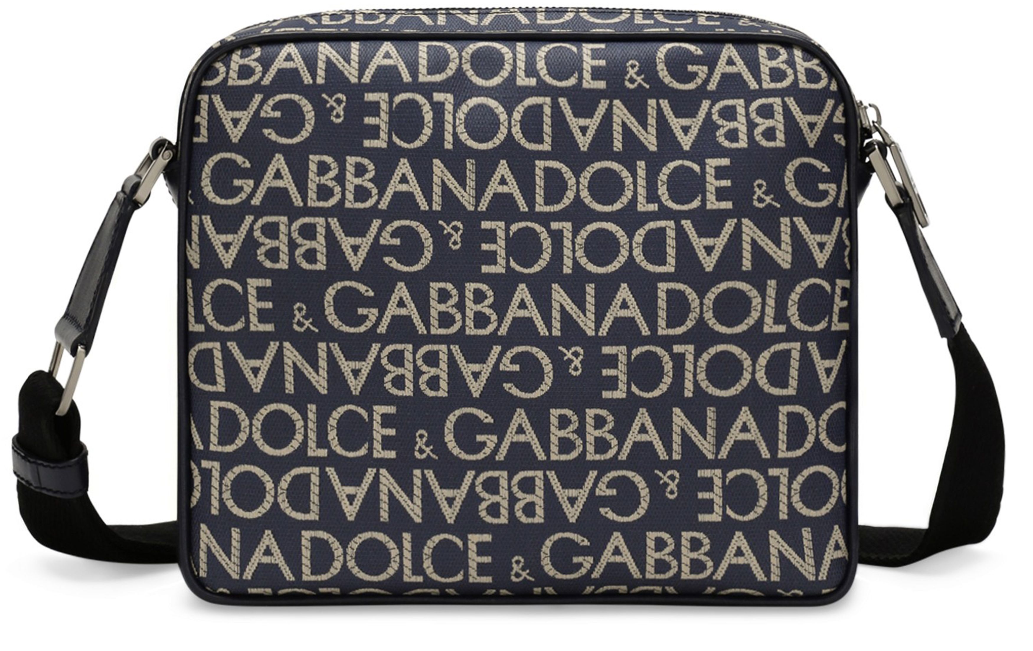 Dolce & Gabbana Coated jacquard crossbody bag