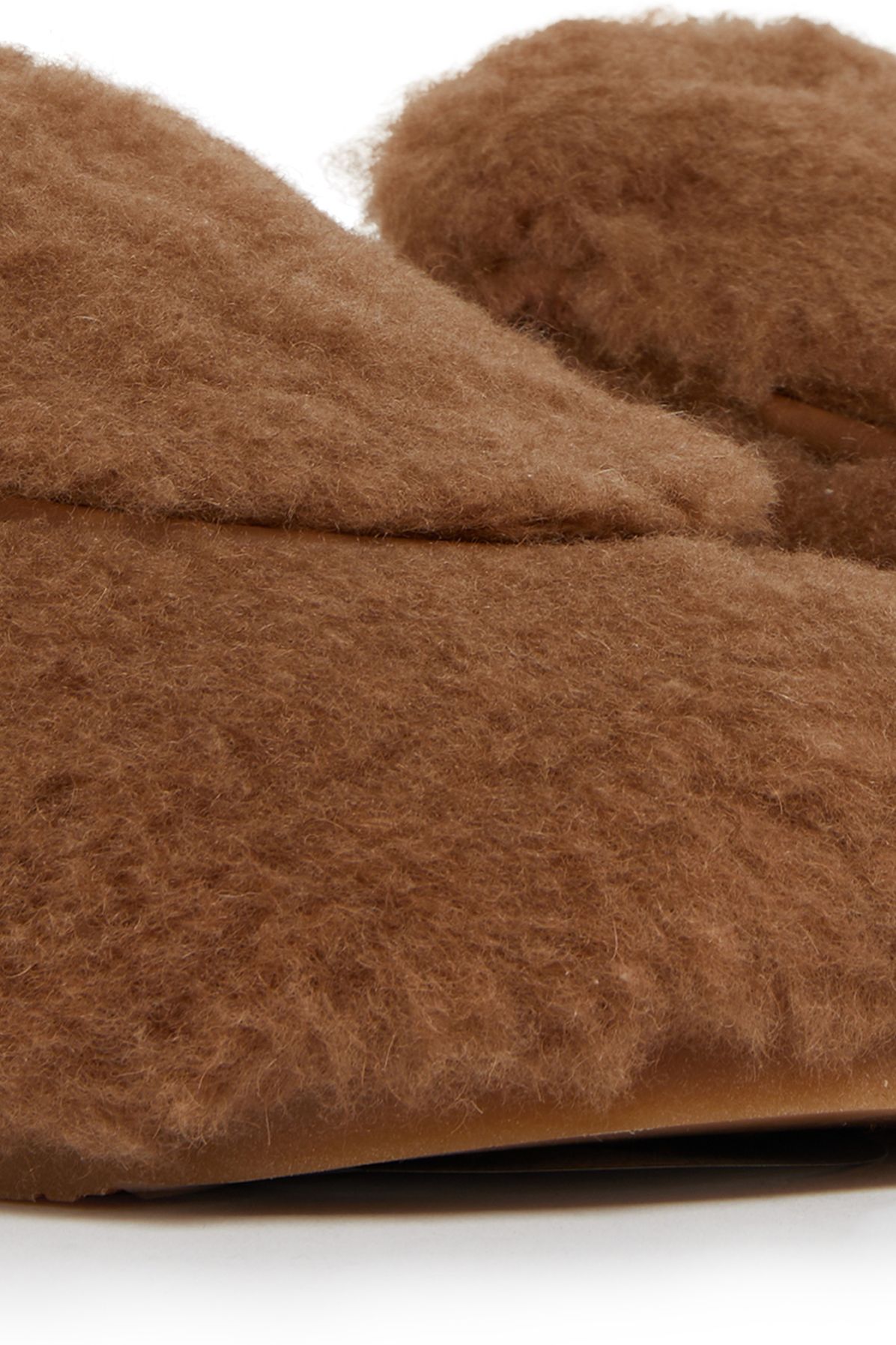 Max Mara Teddy mules