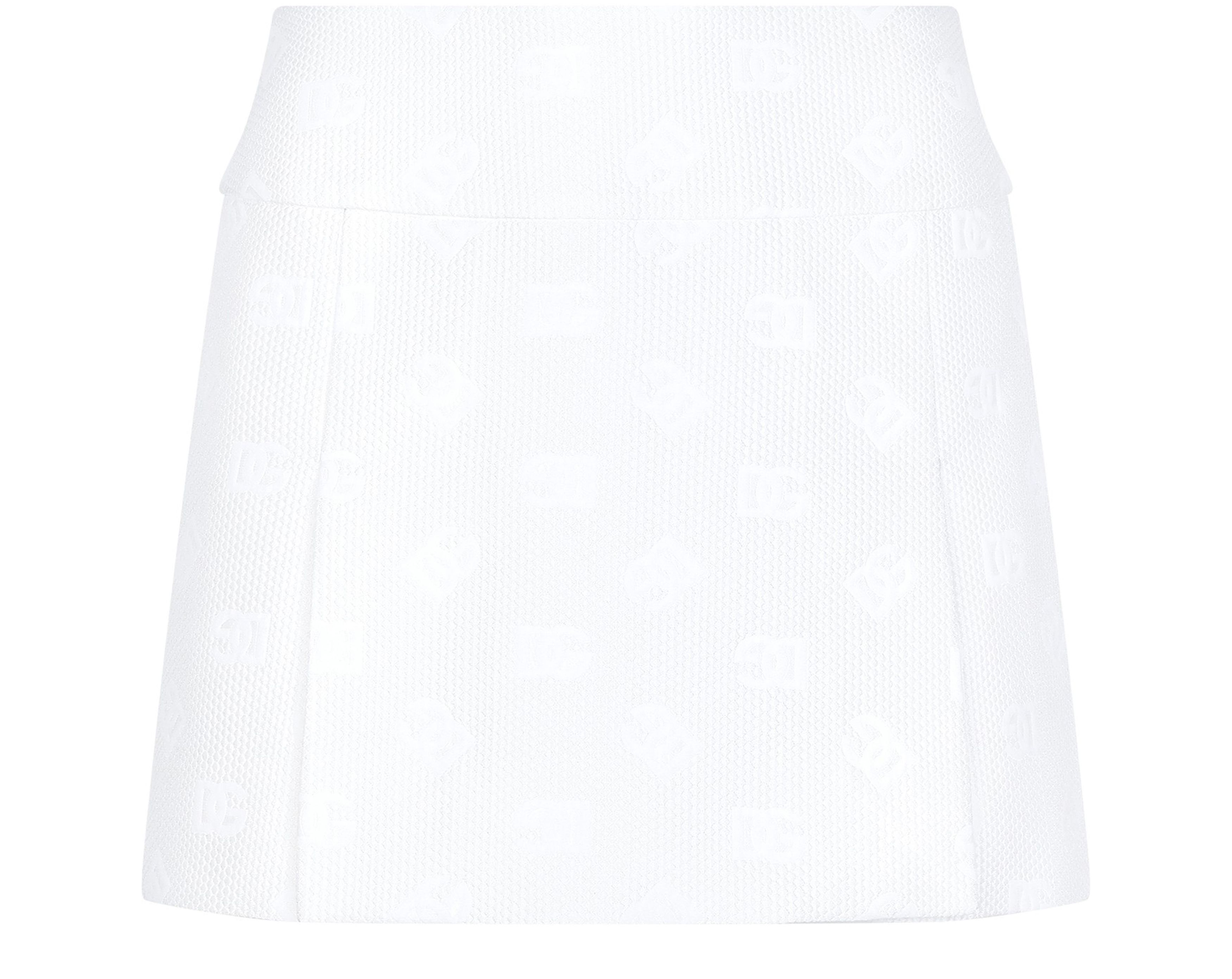 Dolce & Gabbana Quilted jacquard miniskirt