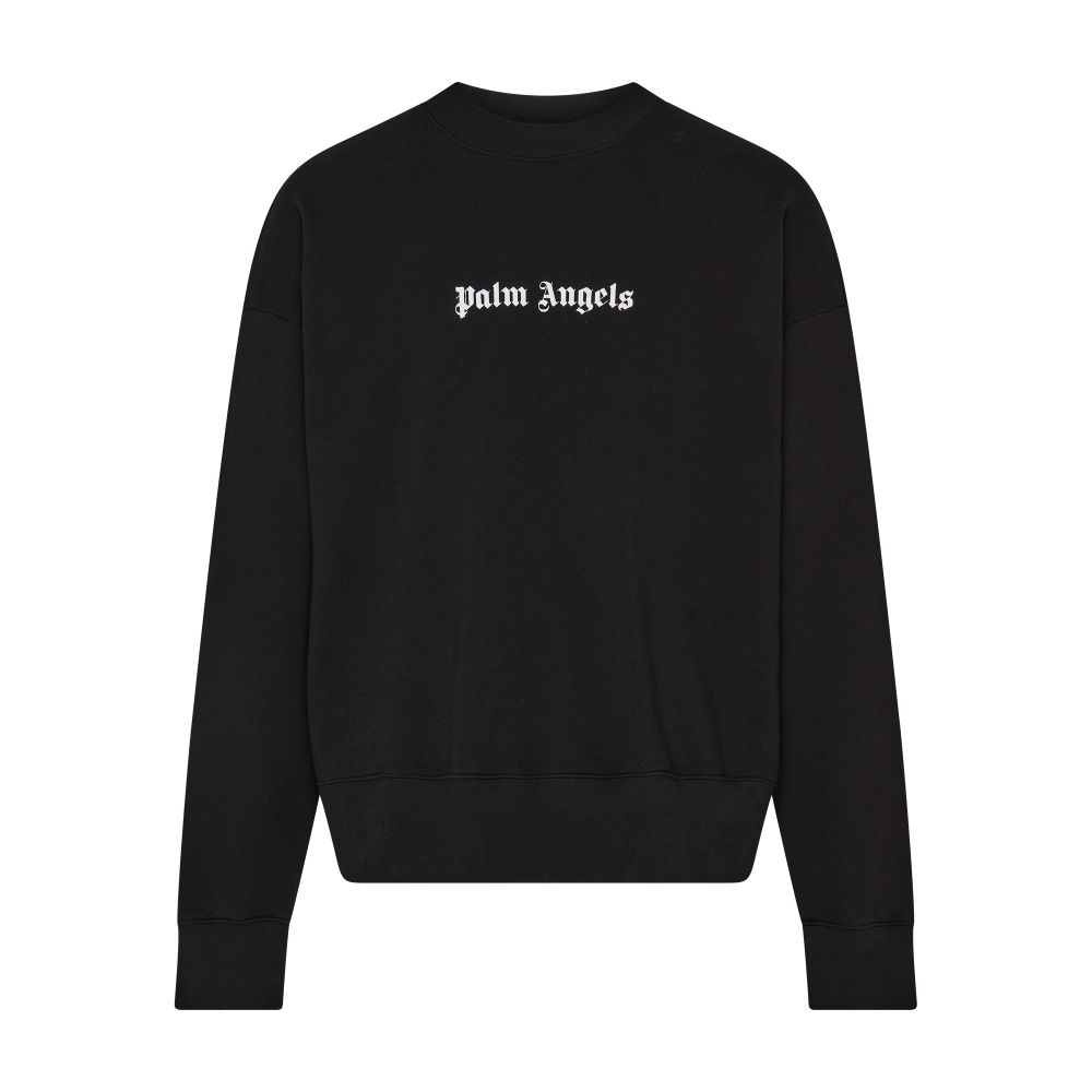 PALM ANGELS Classic logo crewneck shirt