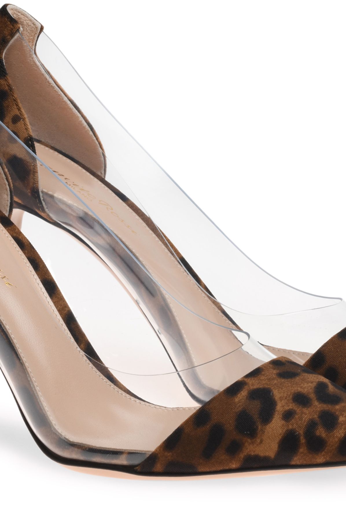 Gianvito Rossi Plexi 85 pumps