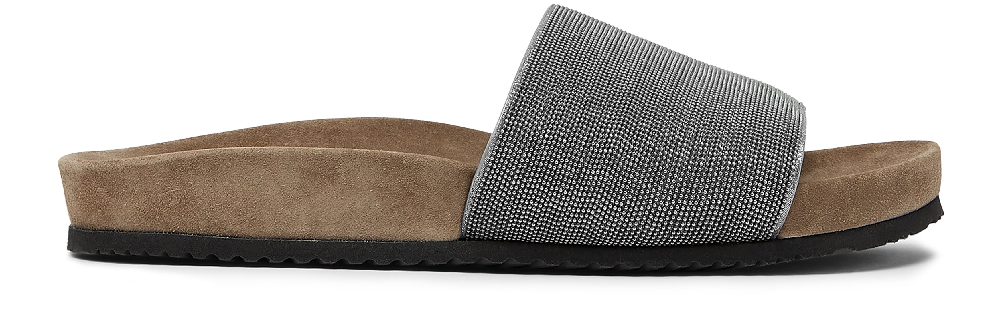 Brunello Cucinelli Suede mules