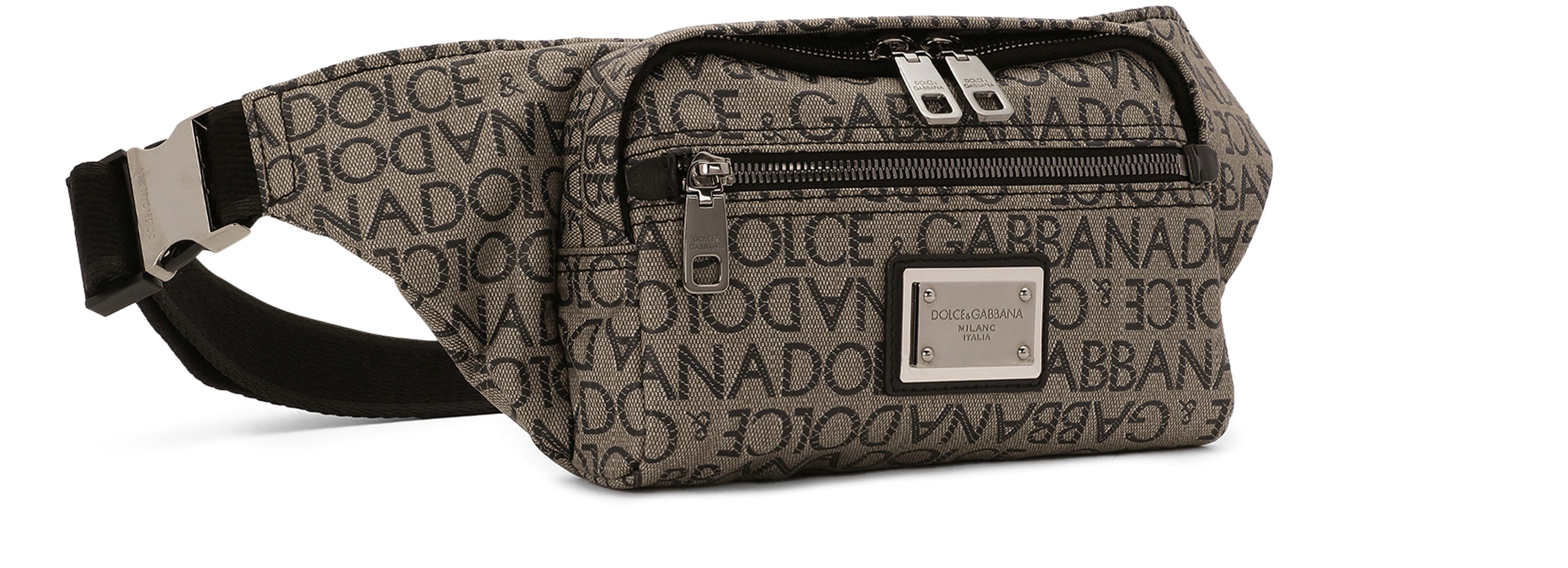 Dolce & Gabbana Small jacquard belt bag