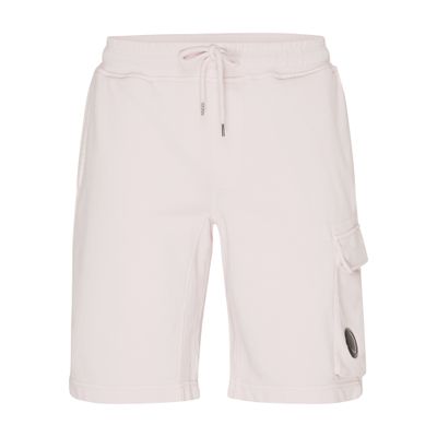 CP COMPANY Diagonal Fleece cargo shorts