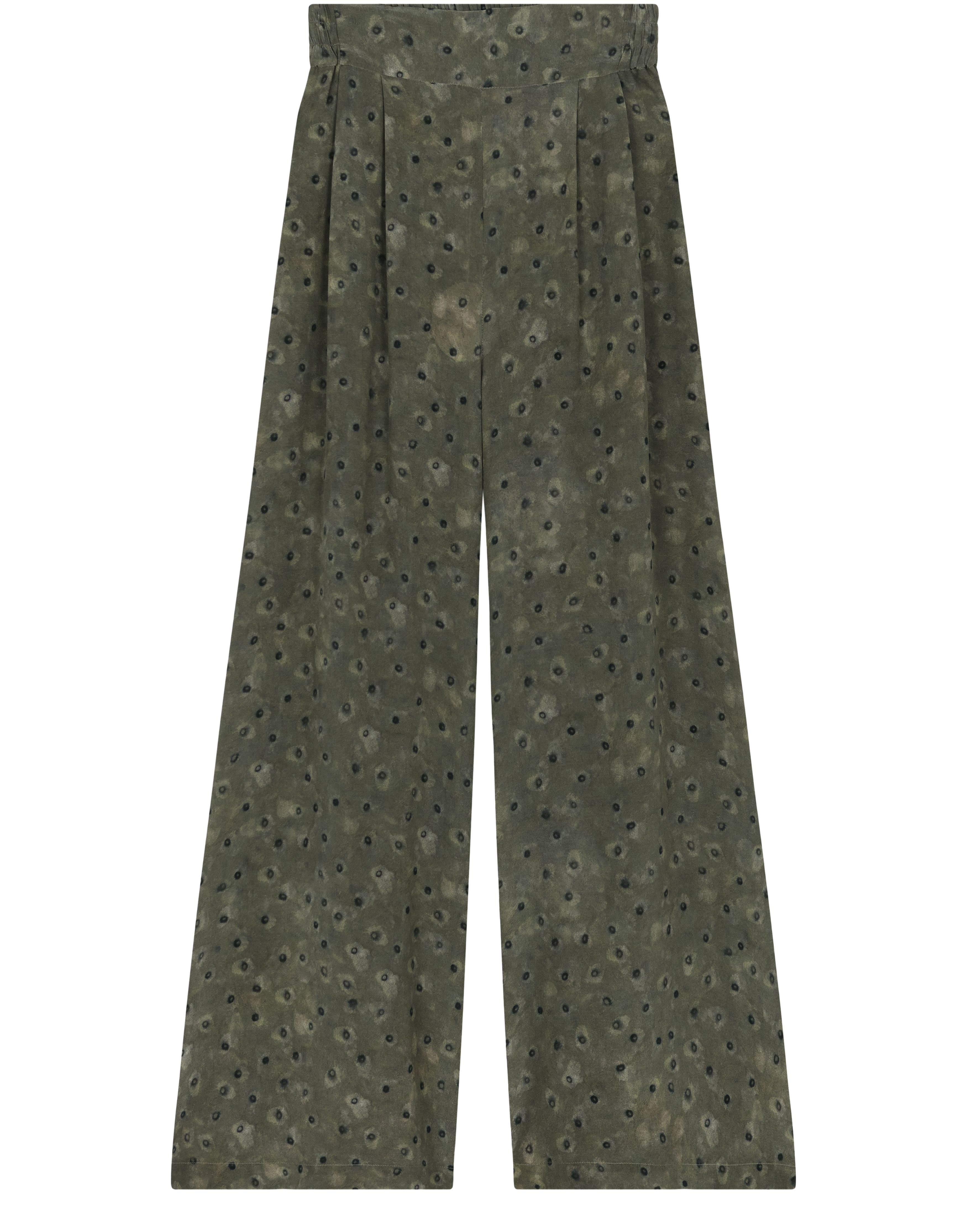 Cortana Irina printed silk pant