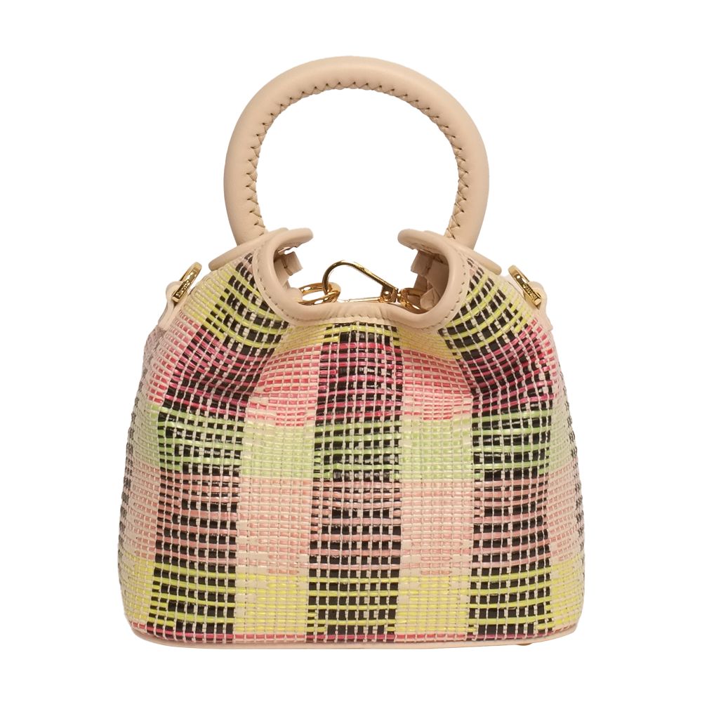 Elleme Madeleine small raffia bag