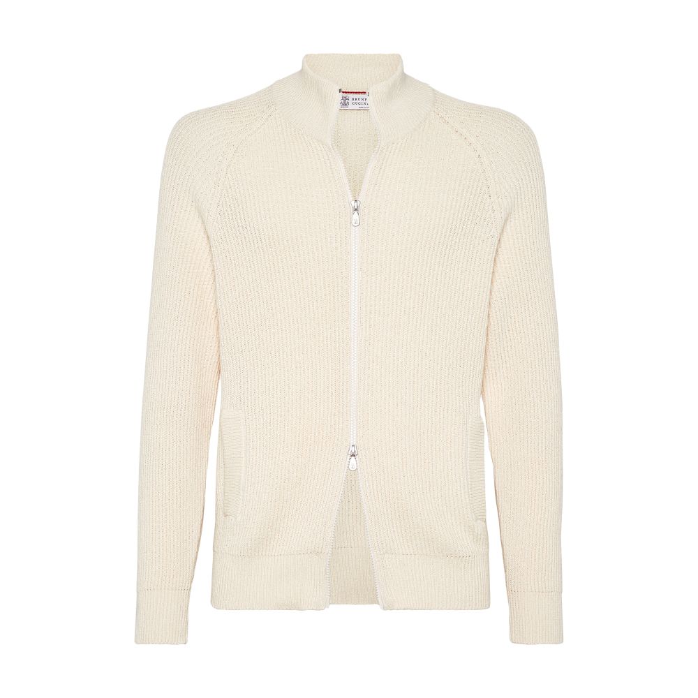 Brunello Cucinelli Malfilé cotton cardigan