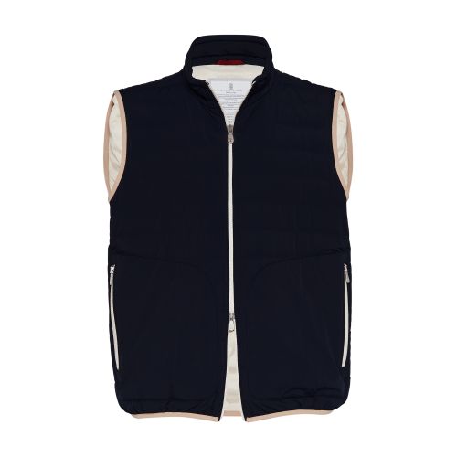 Brunello Cucinelli Light sleeveless puffer jacket