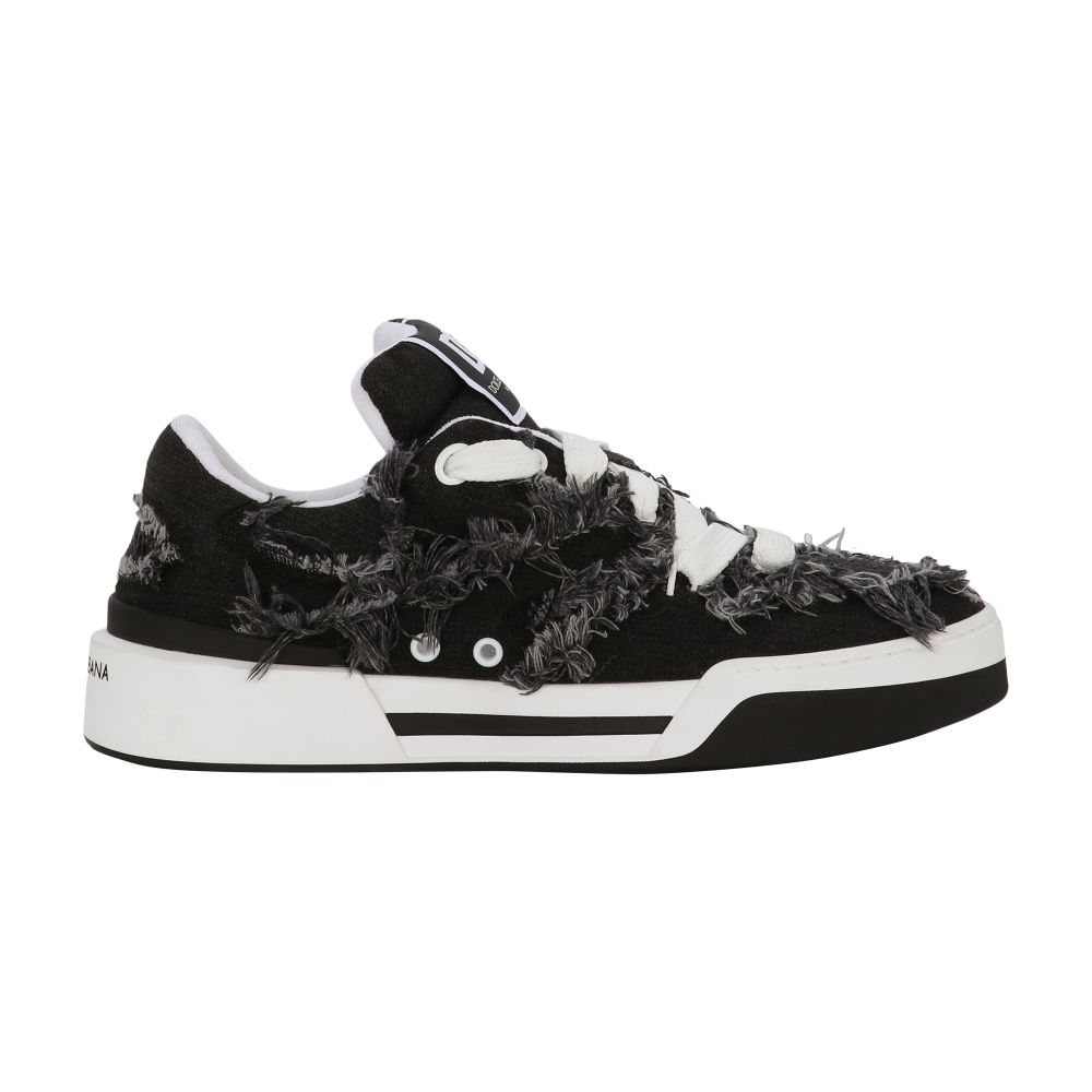 Dolce & Gabbana New Roma Sneaker In Denim