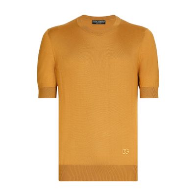 Dolce & Gabbana Silk round-neck sweater