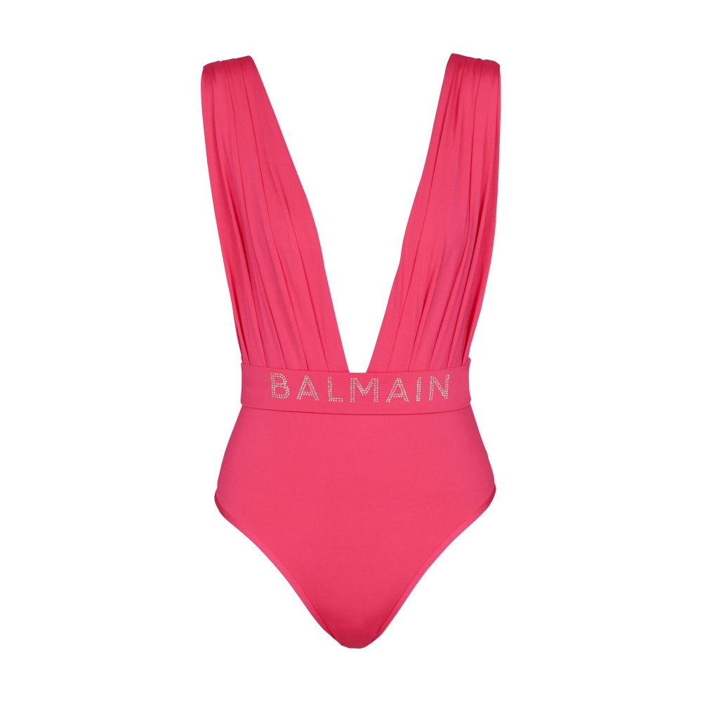 Balmain Draped swimsuit