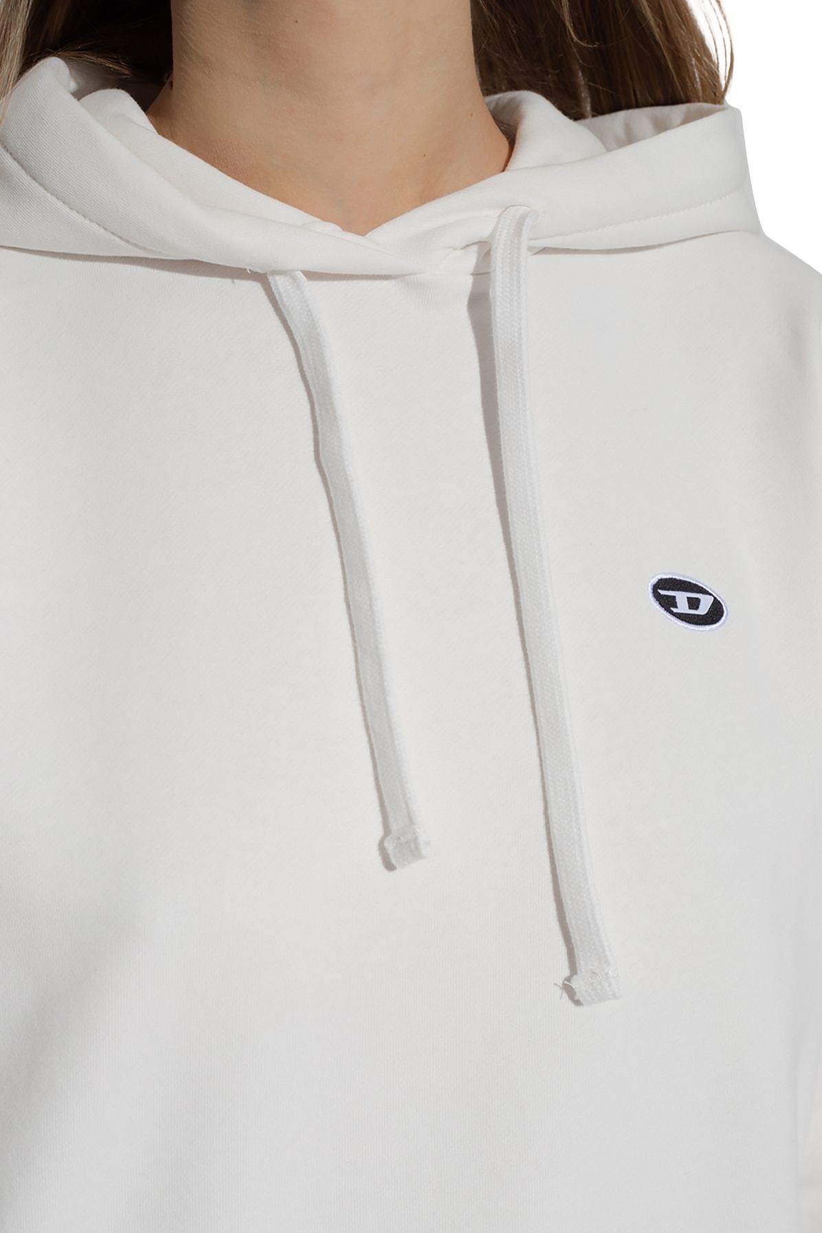 Diesel F-REGGY patched hoodie