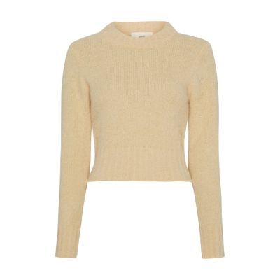 Ami Paris Brushed alpaca sweater