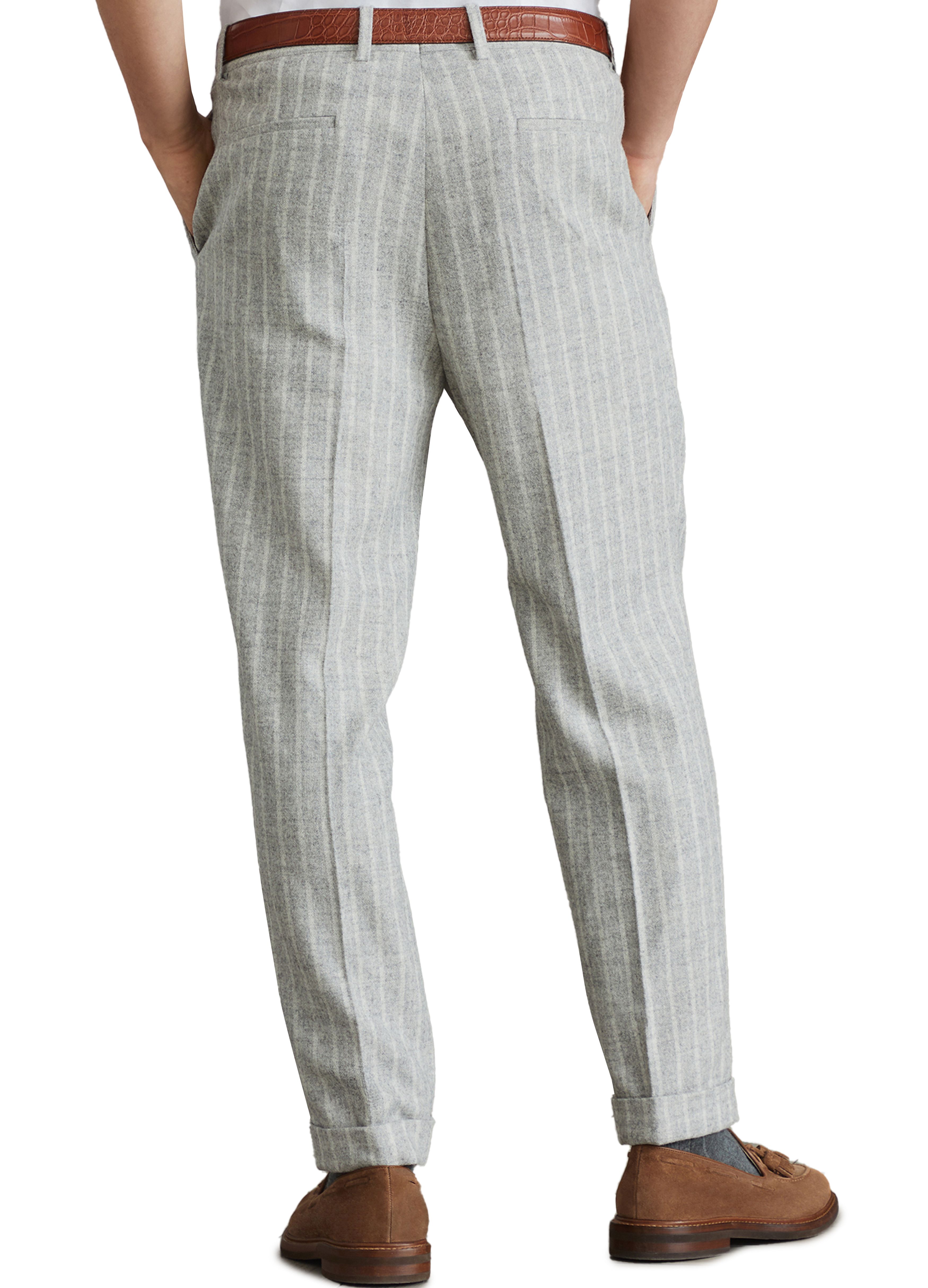 Brunello Cucinelli Chalk stripe trousers