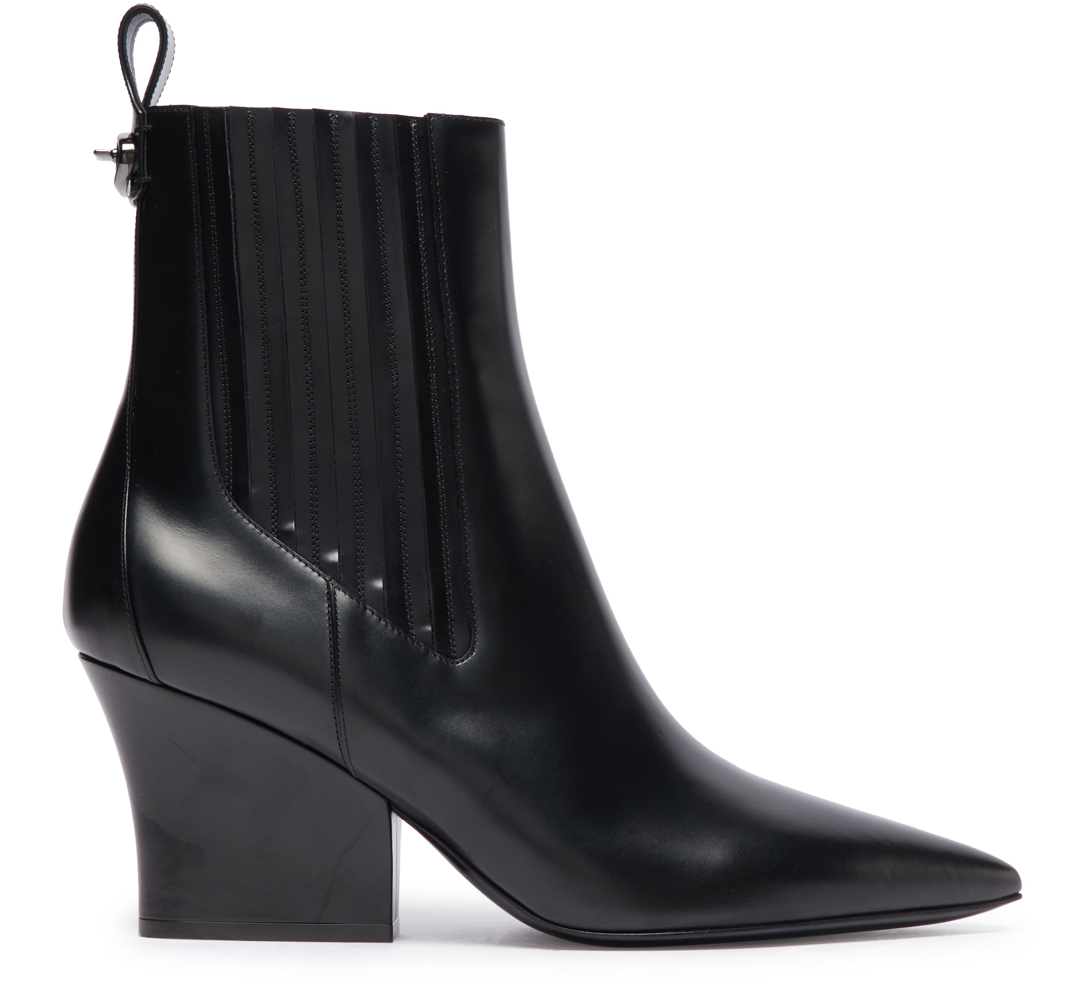 VALENTINO GARAVANI Vlogo Locker leather ankle boots