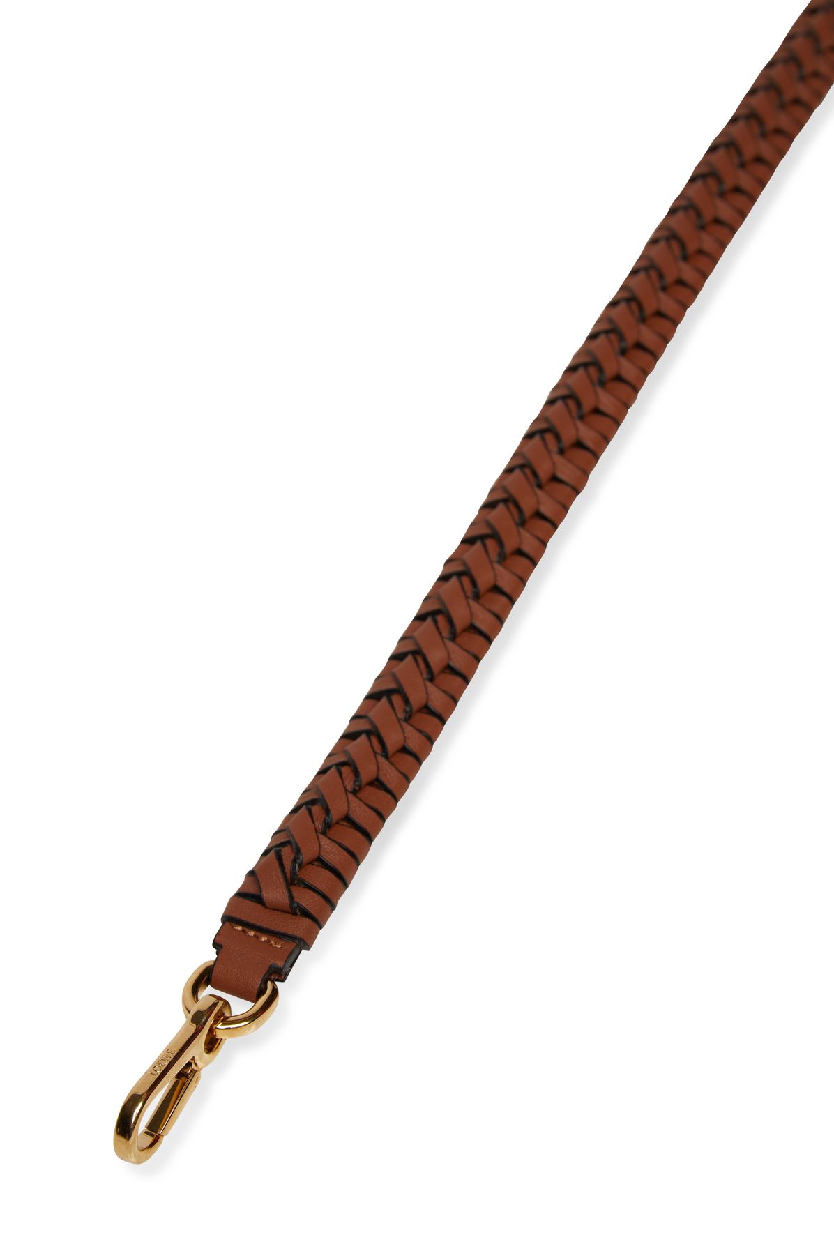 Loewe Braided leather bag strap