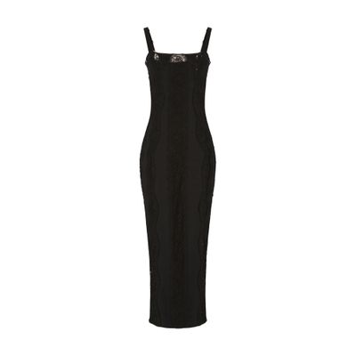 Dolce & Gabbana Jersey dress with lace inserts