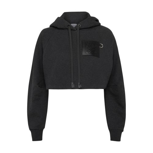 Loewe Anagram short hoodie