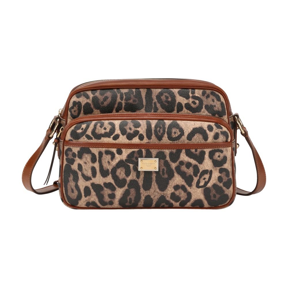 Dolce & Gabbana Leo-print handbag