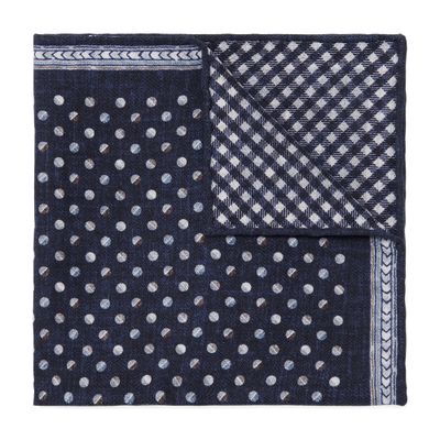 Brunello Cucinelli Double-face pocket square tie