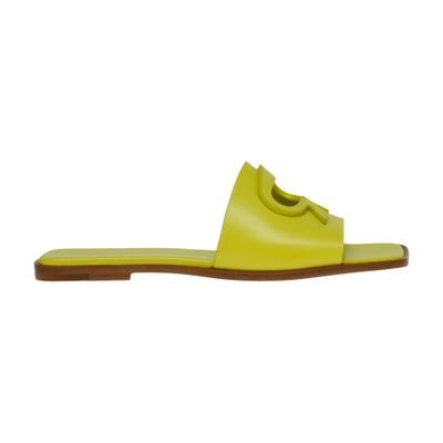 Gianvito Rossi Ribbon Slide Sandals