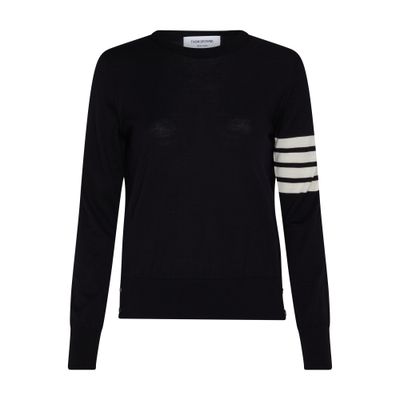 Thom Browne 4-Bar round-neck sweater