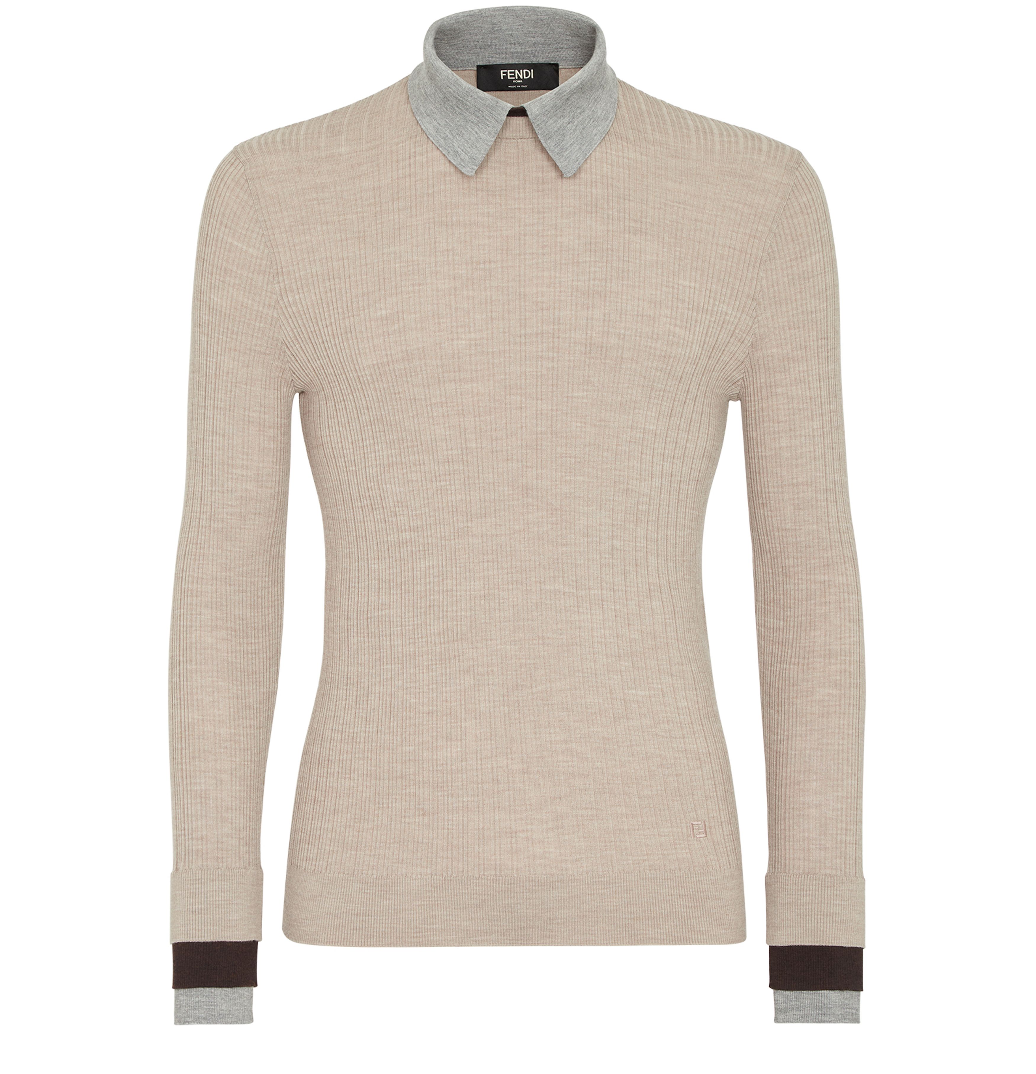 FENDI Regular-fit long-sleeved jumper