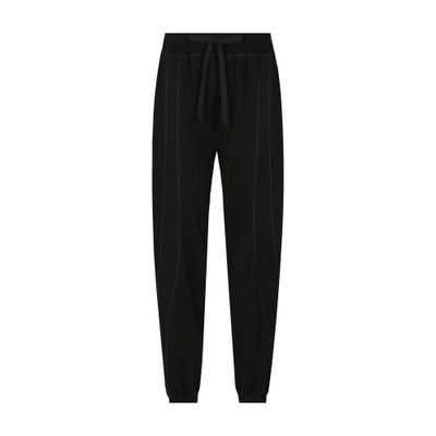 Dolce & Gabbana Jersey jogging pants with print