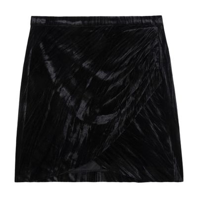 Zadig & Voltaire Judelle Velvet Skirt