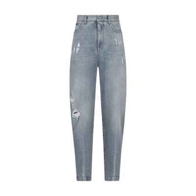 Dolce & Gabbana Boyfriend jeans with rips