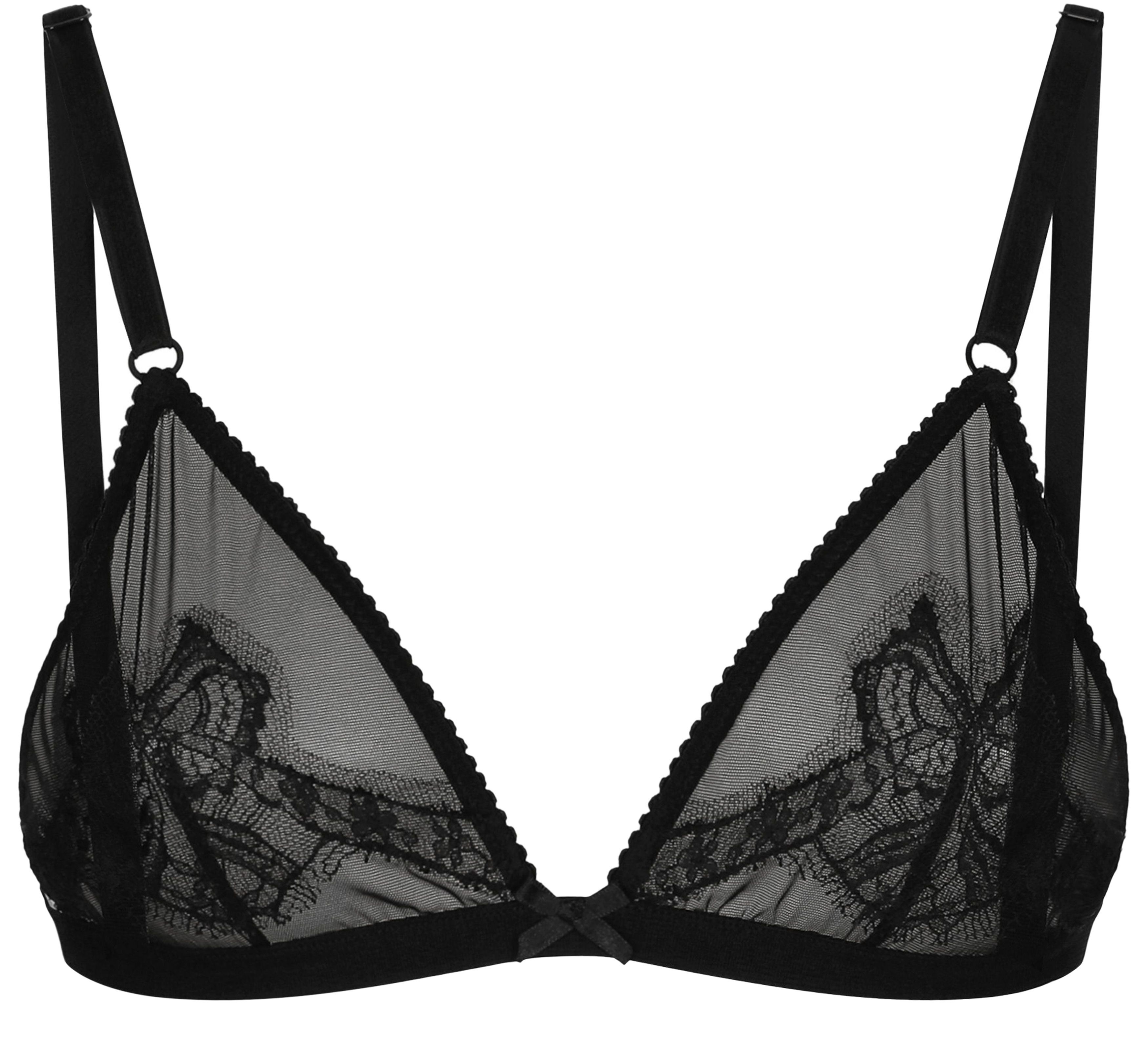 Dolce & Gabbana Lace and tulle soft-cup triangle bra