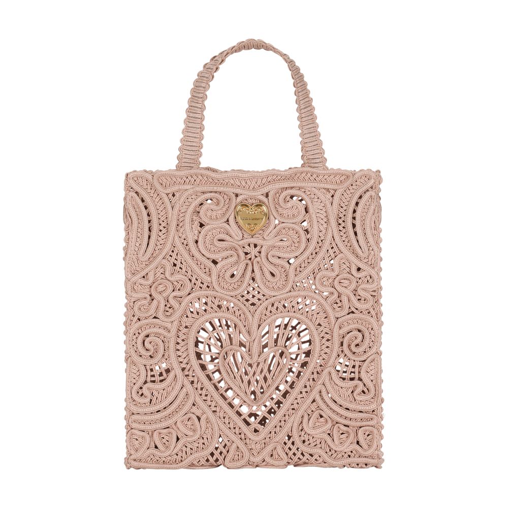 Dolce & Gabbana Small cordonetto lace shopper