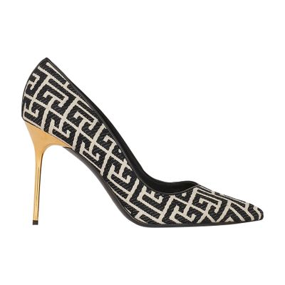 Balmain Ruby stilettos with jacquard monogram