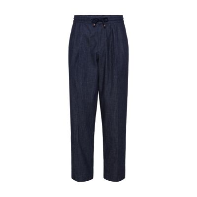 Brunello Cucinelli Leisure fit trousers with double pleats