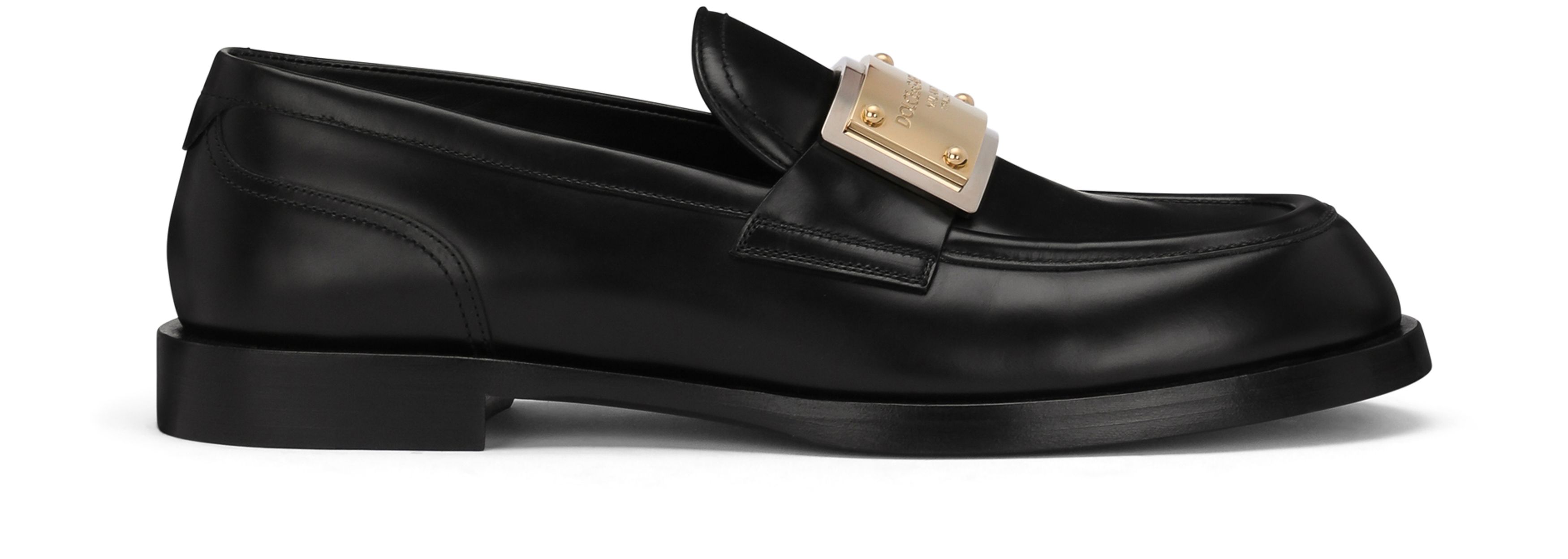 Dolce & Gabbana Brushed calfskin loafers