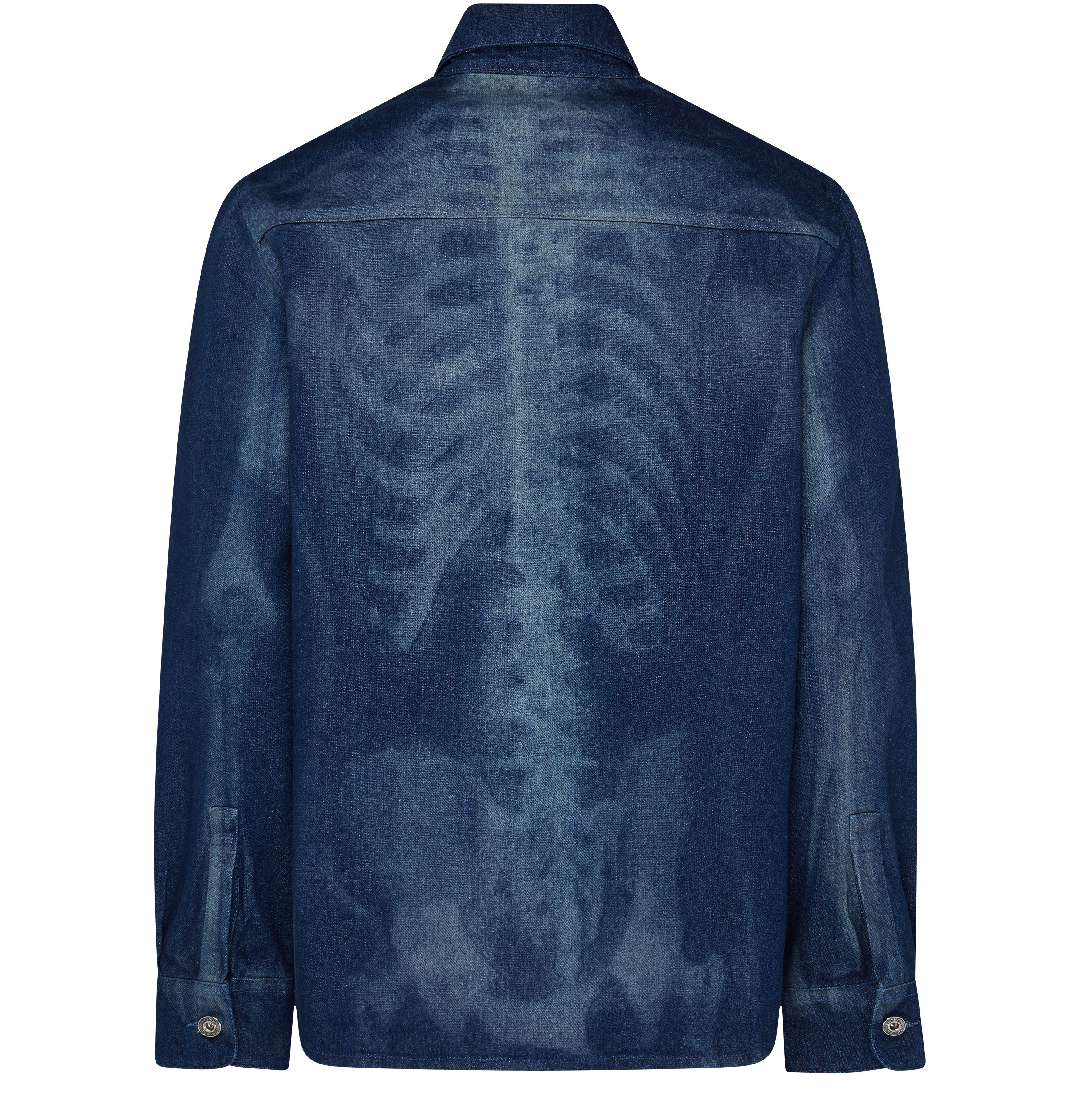 OFF-WHITE Body scan over denim shirt