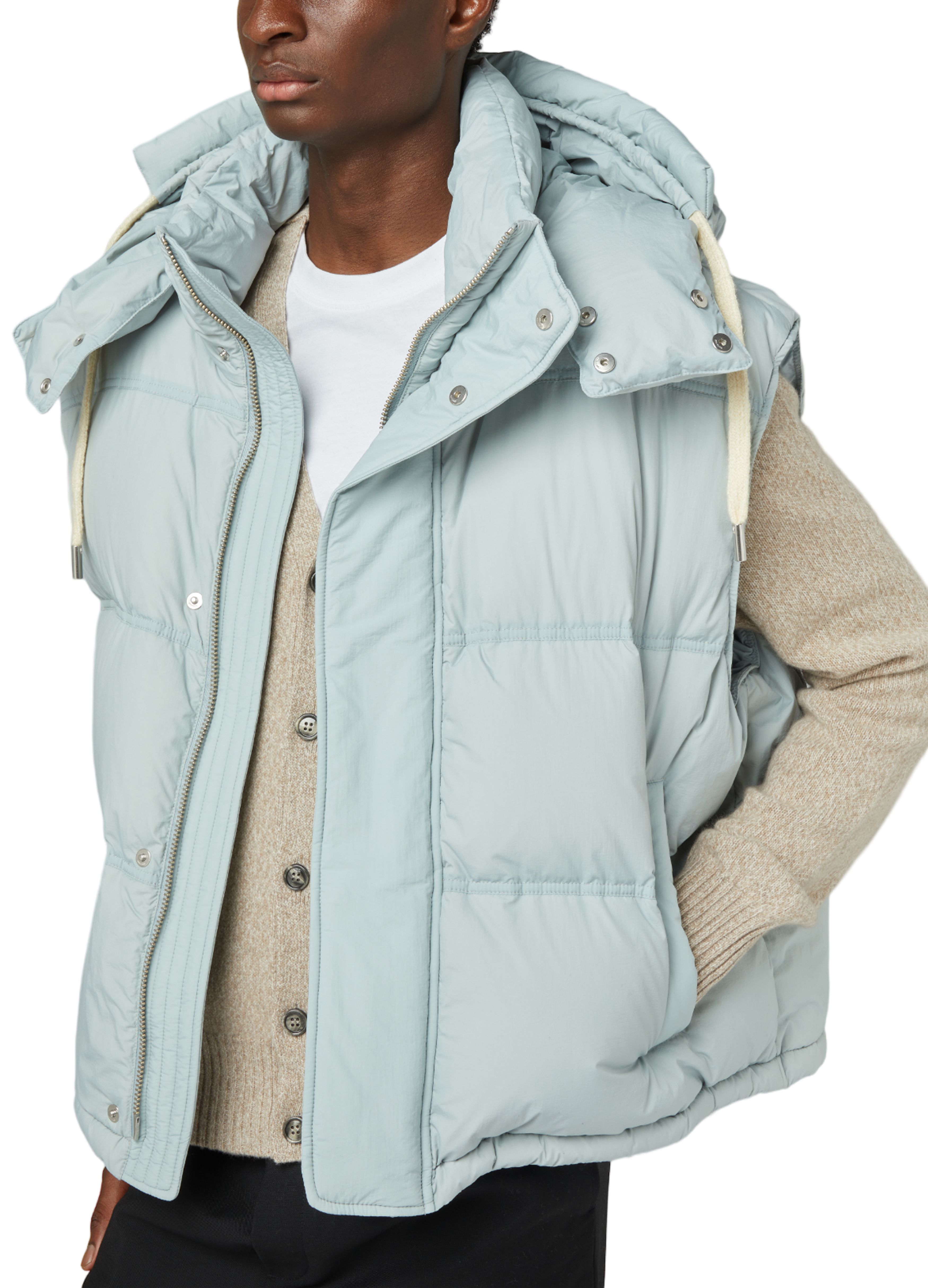 Ami Paris Sleeveless down jacket