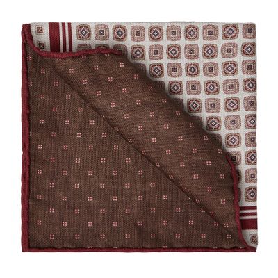 Brunello Cucinelli Patterned pocket square